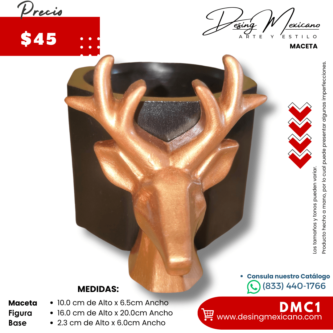 Octagonal con Venado